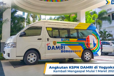Angkutan KSPN DAMRI di Yogyakarta Kembali Mengaspal Mulai 1 Maret 2024