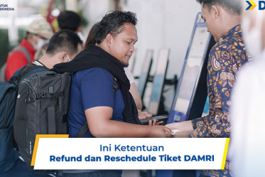 Ini Ketentuan Refund dan Reschedule Tiket DAMRI untuk Arus Balik Lebaran