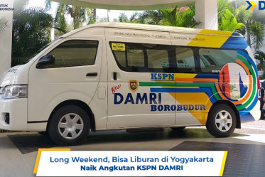 Long Weekend, Bisa Liburan di Yogyakarta Naik Angkutan KSPN DAMRI