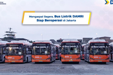 Mengaspal Segera, Bus Listrik DAMRI Siap Beroperasi di Jakarta