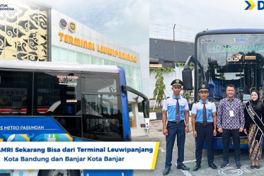 Naik DAMRI Sekarang Bisa dari Terminal Leuwipanjang Kota Bandung dan Banjar Kota Banjar